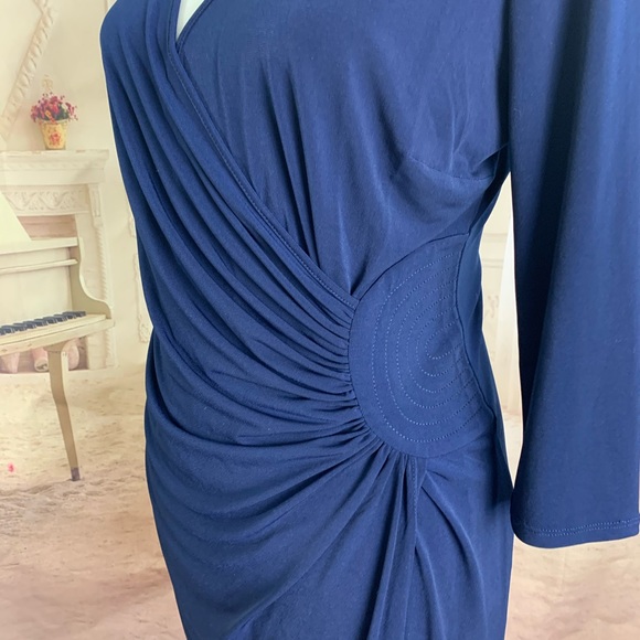 SOLD NEW Laundry By Shelli Segal Faux Wrap - Picture 5 of 8